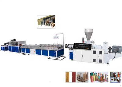 TPU / TPR / TPE PVC Plastic Profile Making Machine For Ceiling and Decking