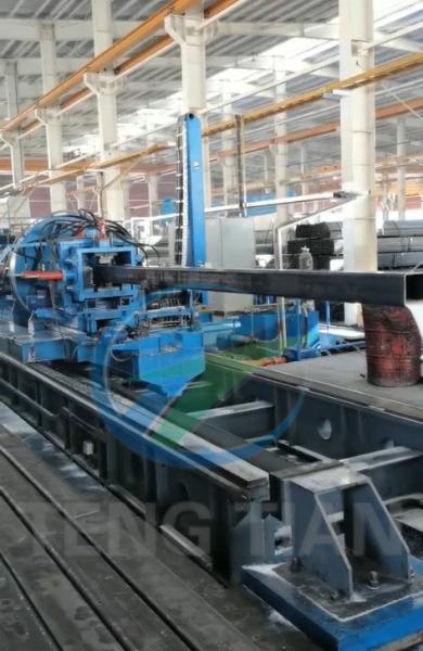 Automatic Servo Steel Pipe Making Machine 4-12mm Wall Thickness