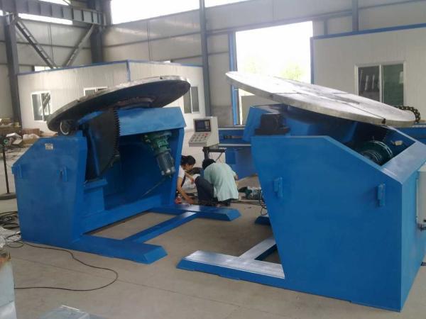 Wireless Control Tilting Automatic Welding Machine Rotary Table for Axis / Tray / Pipe Welding Export Brazil Market