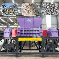 Máquina de trituración de plástico de doble eje multifunción