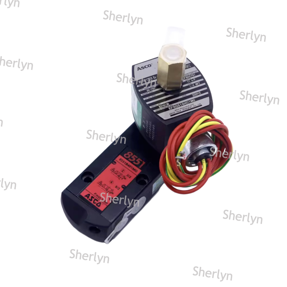 ASCO Explosion-proof Junction Box EF551G402MO Solenoid Valve Double Coil 1/4