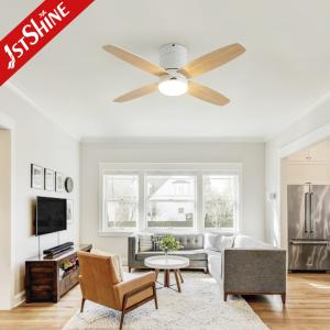 Ventilador de teto com controle remoto Dimmable Led teto baixo Sala de estar