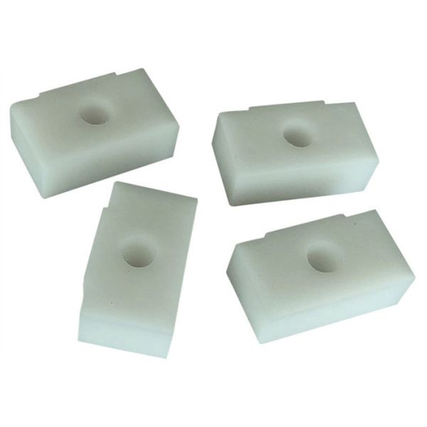 Части белых/машины инжекционного метода литья черноты ПОМ ПП пластиковой запасны