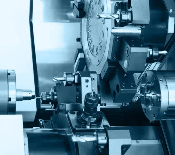 4 Axis Dual Spindle Metal Lathe Machine Lathe And Milling Machine