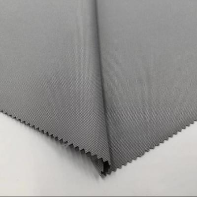 Grey 600D Polyester Oxford Fabric 900D TPU Waterproof Oxford Fabric With Plain Dyed Pattern