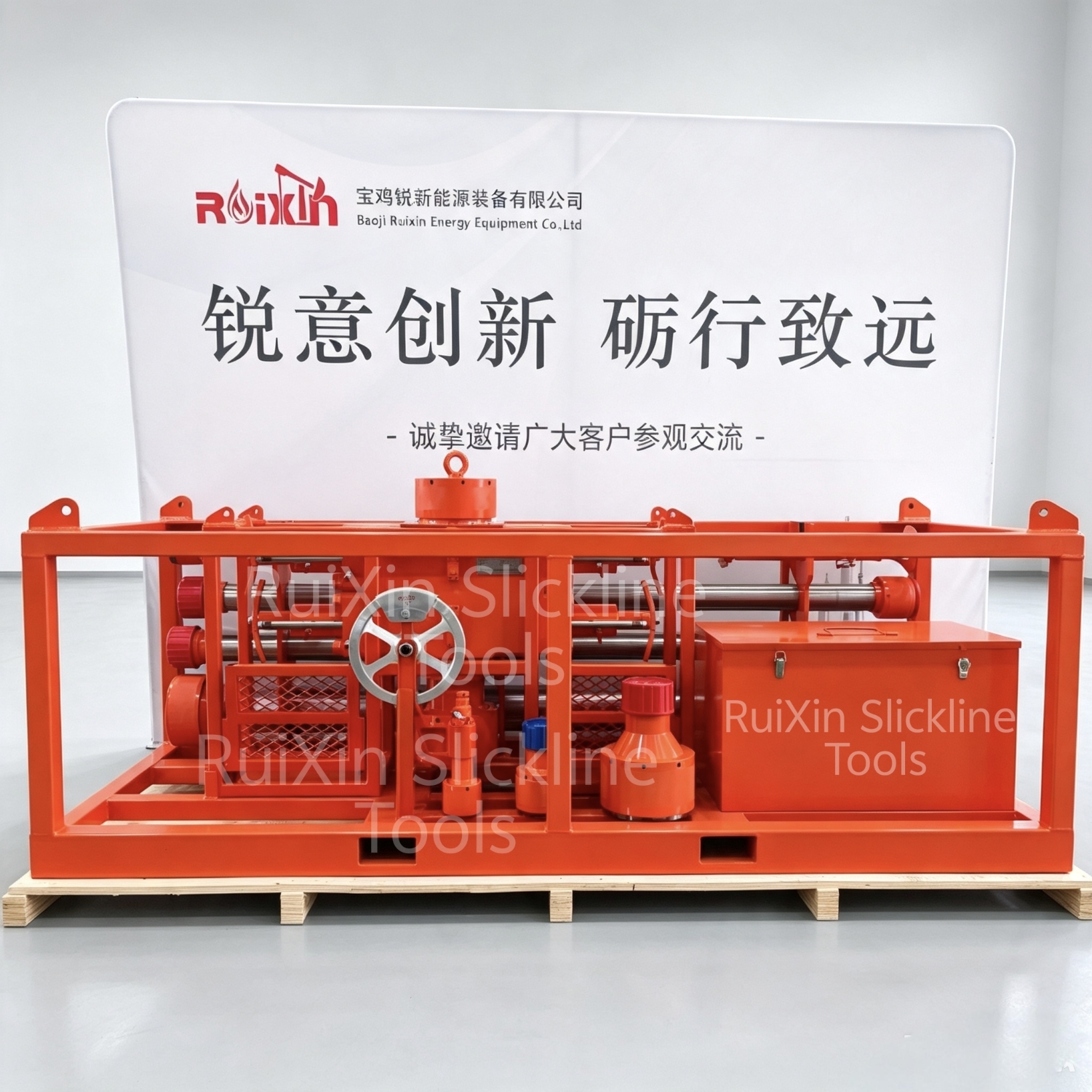 Slickline PCE Skid 10,000 PSI Wireline Pressure Control Equipment