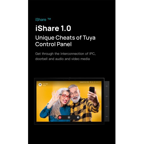 10.1 Inch Retina Display Smart House Panel Wall Control Amazon Alexa Built-In