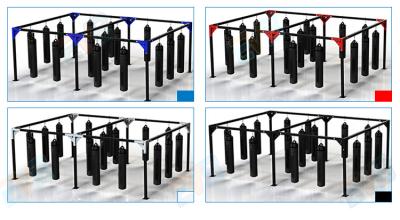HIIT Boxing Steel Cross Fit Rack Indoor Leg Extension Fitness Equipment