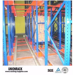 ODM Radio Shuttle Pallet Racking Racks de aço laminados a frio para armazém