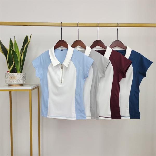 Moisture Wicking Women Horse Riding Short Sleeve Base Layer