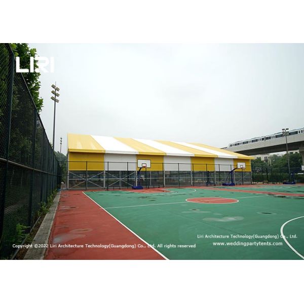 Custom PVC Fabric Sport Padel Basketball Court Tent For School Gym