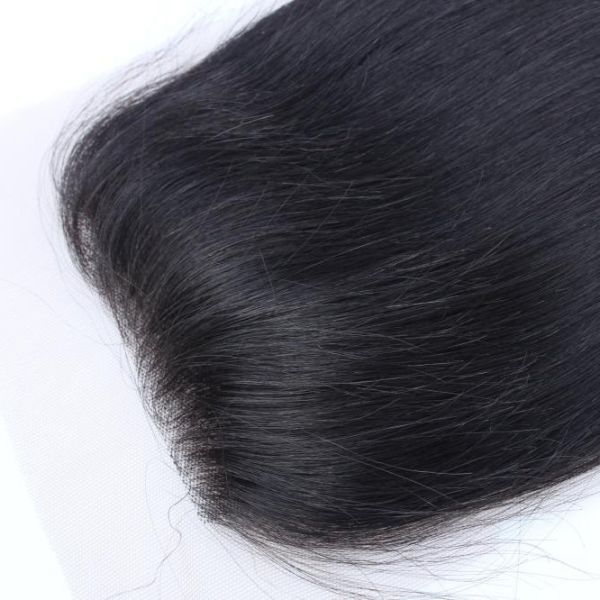 Wholesale Human Hair Lace Closure With Baby Hair High Quality Free Style Lace Closure