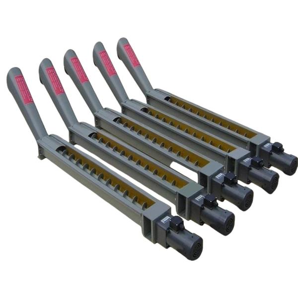 Custom Size Cnc Lathe Chip Conveyor Carbon Steel Hinged Belt Chip Screw Conveyor
