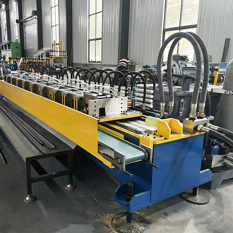 High Speed Hydraulic Punching T38X24 Main T Grid Cold Roll Forming Machine