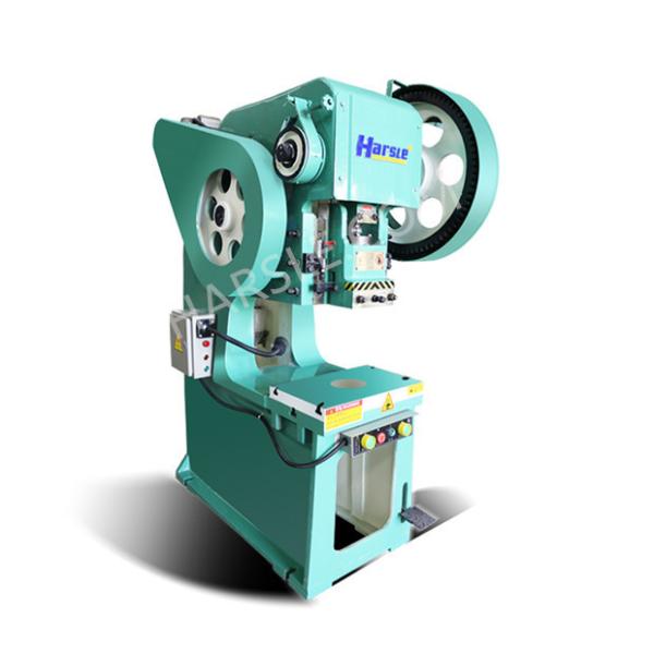 Sheet metal hole perforate punching machine J21S/PLC control 10ton deep throat power press