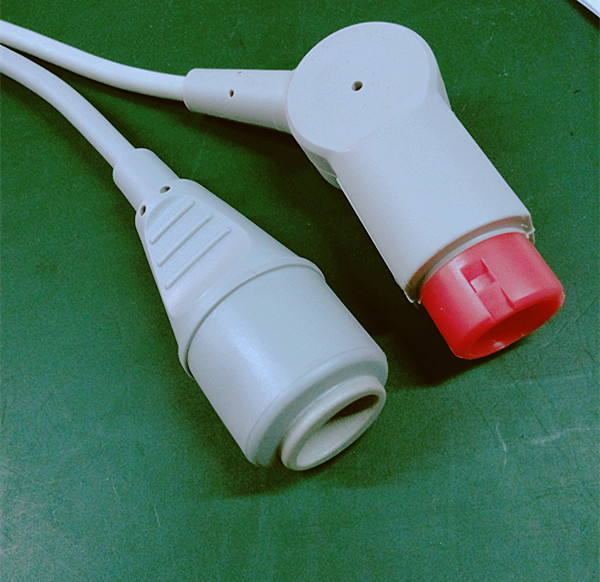 TPU HP Invasive Blood Pressure Cable Round 12 Pin Long Service Life