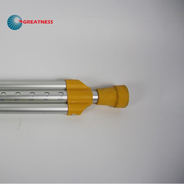 Финиш Multi костыля размера регулируемого алюминиевого подкрыльцового штейновый