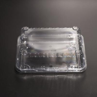 Container de PET de plástico transparente à prova de vazamento Container de armazenamento de alimentos para frutas