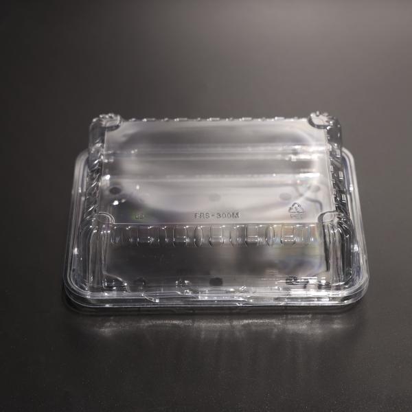 Contenedor de armazenamento de alimentos de PET transparente e à prova de vazamento para frutas