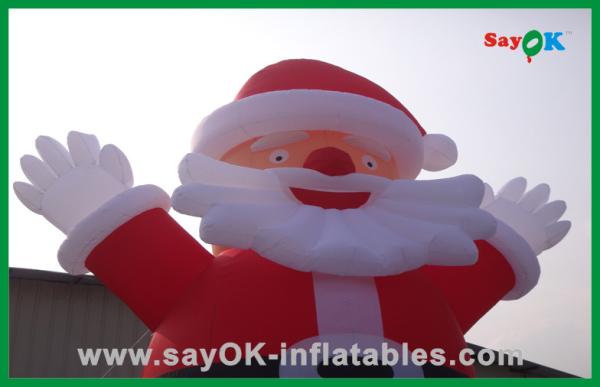 Personagens de banda desenhada infláveis da decoração de Papai Noel para o Natal