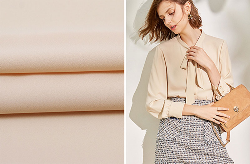 Ткань полиэстера устойчивой равнины 138gsm крася для одежды женщин