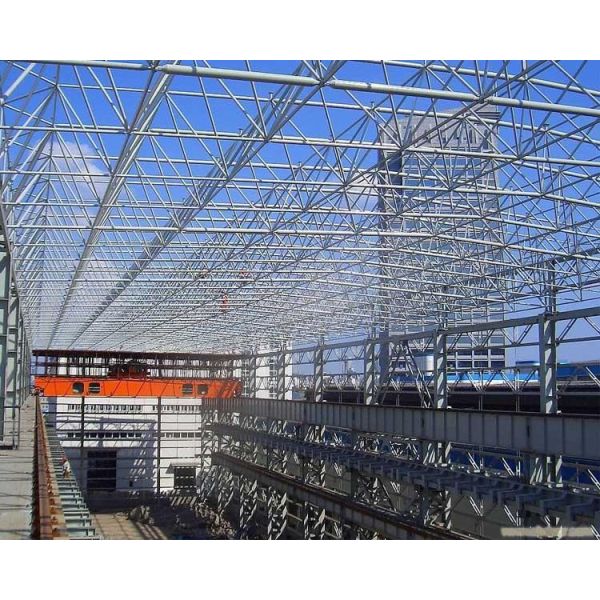 Стальные здания промышленной стали ферменной конструкции для магазинов розничной торговли, молов прокладки, Мега-Магазина