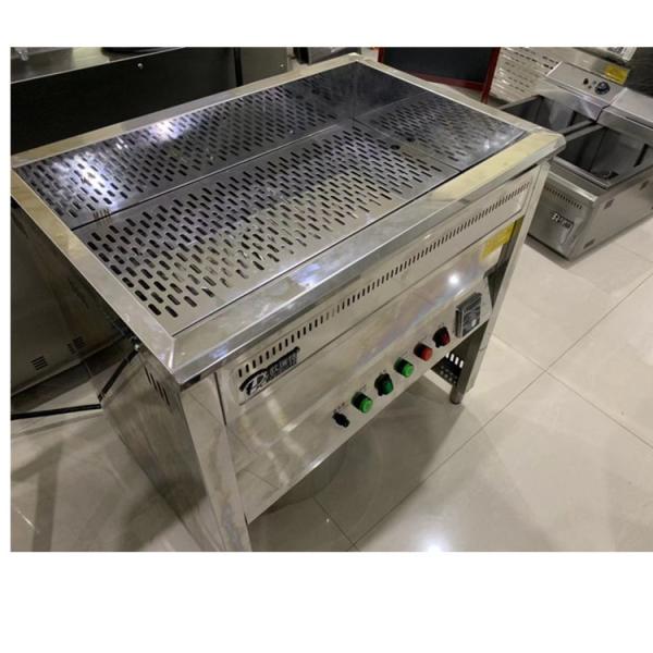 42L frigideira profundas elétricas do SUS 430 de aço inoxidável para batatas fritas