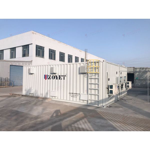 Q235B / SPHC Материал Солнечный энергетический контейнер для индивидуальных решений