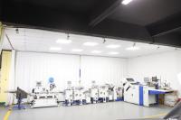 AOQI Sistema de revestimento de folheto informativo farmacêutico com sistema de inspecção por câmara para a indústria farmacêutica