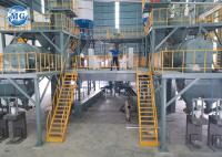 Linha de produção seca Grout do almofariz do aço carbono das telhas que faz a máquina com secador da areia