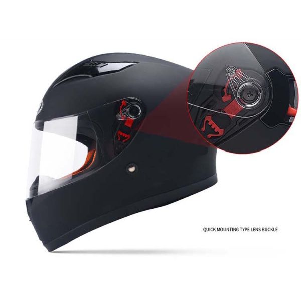 Motor Bike Full Face Helmet DOT Certification XS/S/M/L/XL/XXL Purpose Replace/Repair