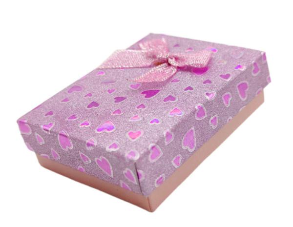 Special Paper Laminated 1200gsm Cardboard Gift Box With Ribbon