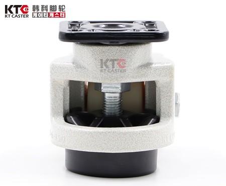 Retractable Leveling Feet 62mm Heavy Duty Outdoor Caster Wheels 340KG