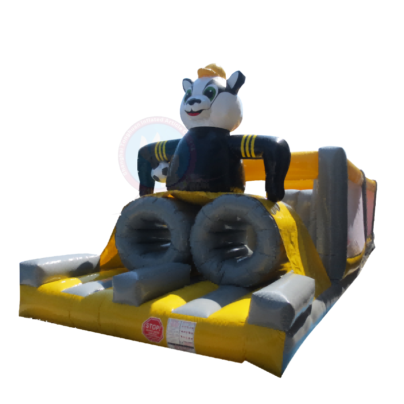 Custom Giant Outdoor Inflatable Obstacle Challenge Park Commercial Fun Playground Equipment Bounce House Obstacle Courses Games