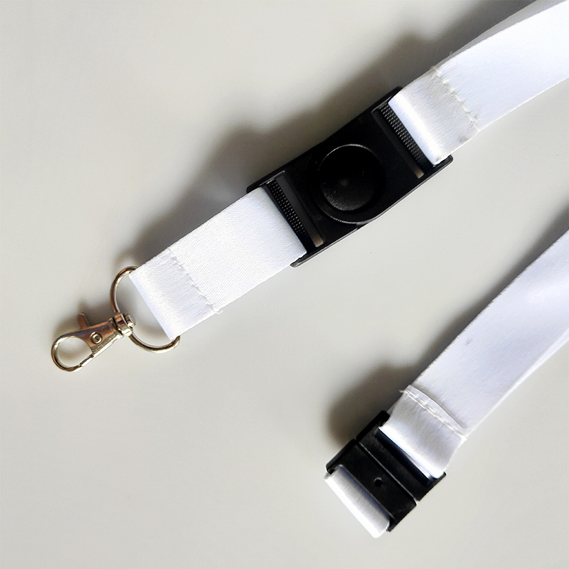 Blank Sublimation Lanyard With Safety Lock Breakaway Lanyard Custom Lanyards