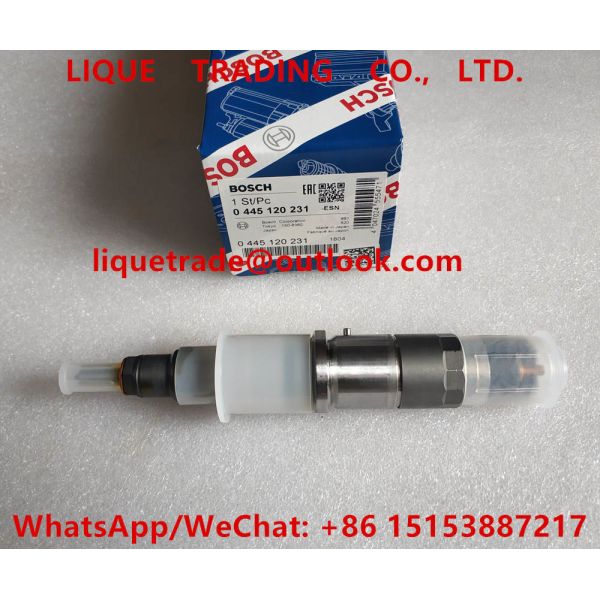 BOSCH Fuel injector 0445120059, 0445120231 for Cummins 4945969, 3976372, 5263262