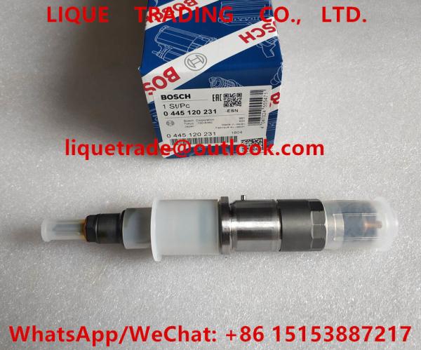 BOSCH Fuel injector 0445120059, 0445120231 for Cummins 4945969, 3976372, 5263262