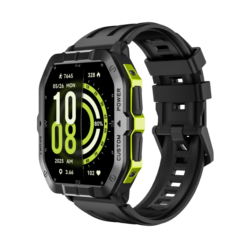 SHUANXIANG GPS Smart Watch C32 Pro 2ATM Waterproof TFT Display 5-10 Days Battery Multisport Tracker Barometer Altimeter Compass