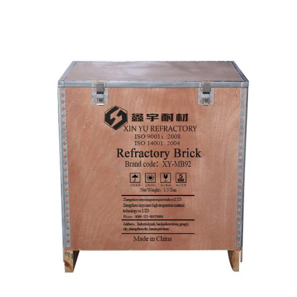 Yellow Alumina Refractory Bricks Excellent Compression Strength For Blast Furnace
