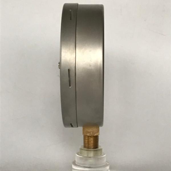 9000 Psi Stainless Steel Pressure Gauge 600 Bar 150mm Red Memory Pointer Manometer KL 1.6