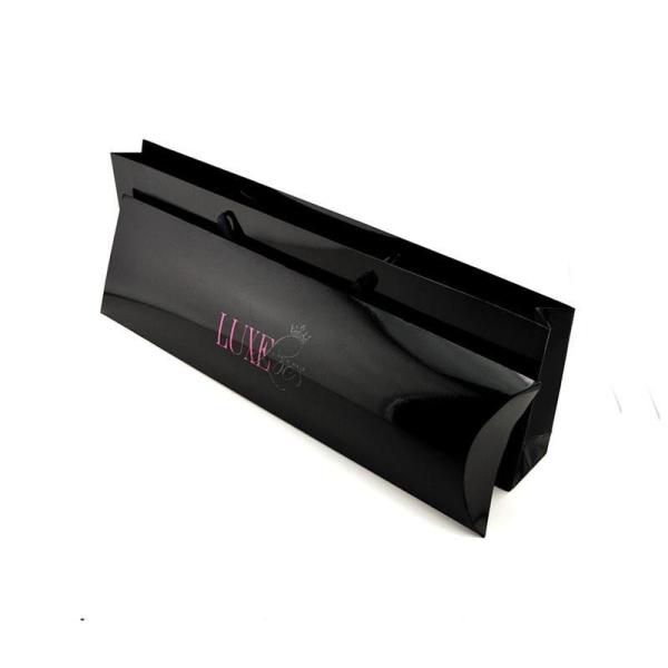 Personalized Pillow Shape Wig Packaging Box With Handle