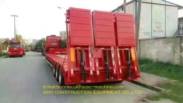 Low Bed Heavy Duty Semi Trailers trailer 3Axle 60T Transporter