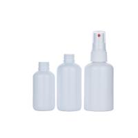 20 ml 60 ml 120 ml garrafas de pulverização de gatilho plástico garrafa branca limpa para cosméticos