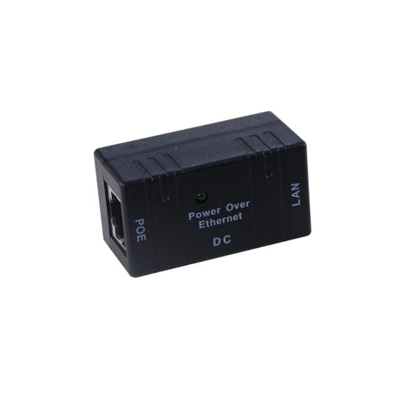 PoE Combiner- DC Power + Ethernet Data to RJ45 Output, Passive Power Over Ethernet Injector Cable for IP Camera / Access Point