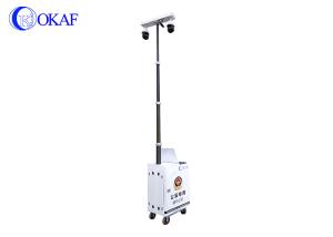 Double courant de surveillance de remorques de secours de lumière de mât