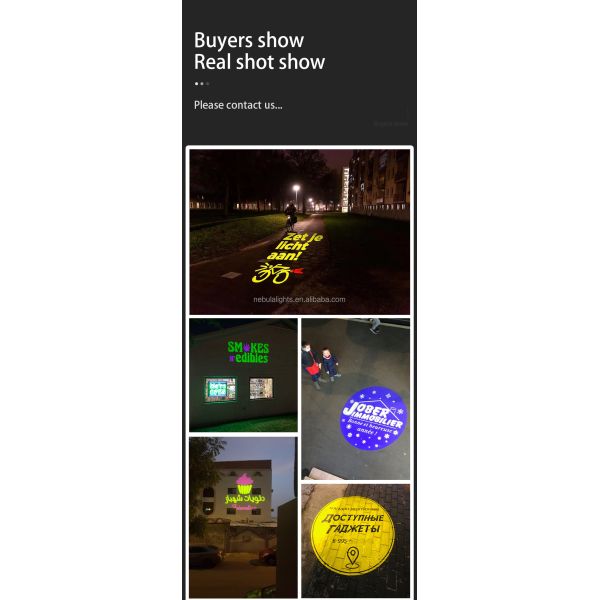 Outdoor Solar Powered LED Gobo Projector IP65 Waterproof Premium Logo Projection Light for Garden Landscape