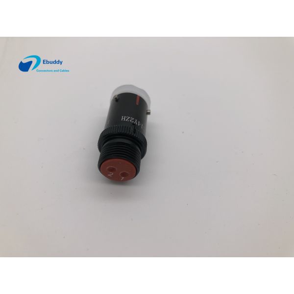 2 Pin Female Circular Cable Connectors XC14Y2ZH Lemo Dust Cap For Plug / Socket