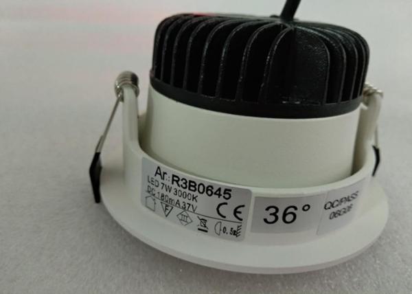 IP20 Interior 7W White LED Spot Downlights / Adjustable LED Downlights