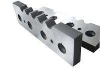 coupure en acier de barres de fer de lame hydraulique industrielle du cisaillement d2