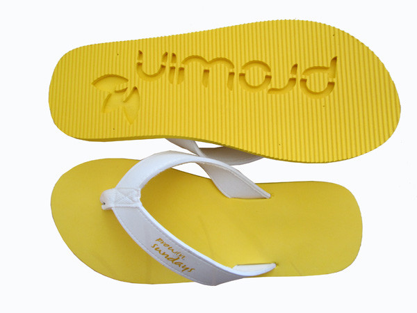 full color printing eva die cut and embossed Women Flip flops thongs slipers manufacturers